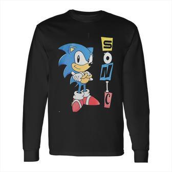 Sonic Hedgehog Cute Long Sleeve T-Shirt | Favorety DE