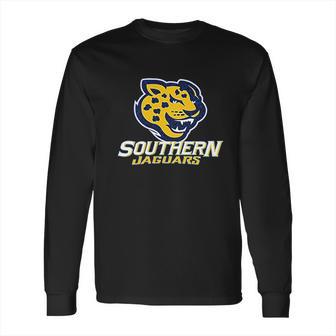 Southern Jaguars Football Team Long Sleeve T-Shirt | Favorety