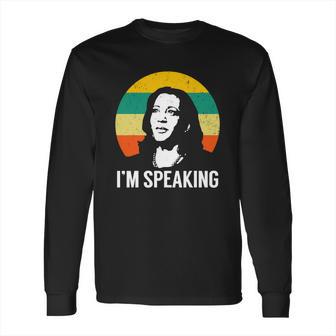 Im Speaking Kamala Vintage Long Sleeve T-Shirt | Favorety