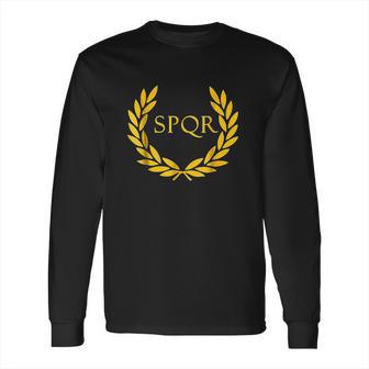 Spqr Camp Jupiter Roman Senatus Populus Que Romanus Long Sleeve T-Shirt | Favorety UK