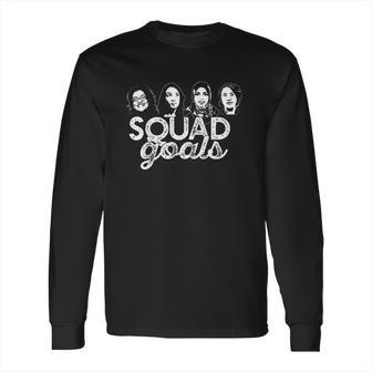 Squad Goals Tlaib Aoc Ocasio Cortez Omar Pressley Long Sleeve T-Shirt | Favorety DE