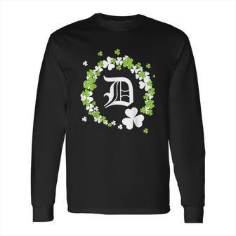 St Patricks Day Detroit Michigan Long Sleeve T-Shirt | Favorety UK