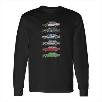 Stack Of Volvo 240 Series 242 Brick Coupes Long Sleeve T-Shirt | Favorety AU