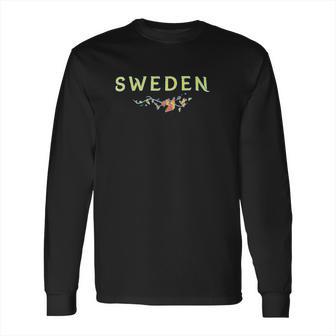 Standard Officially Licensed Sweden Long Sleeve T-Shirt | Favorety DE