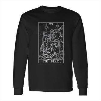 The Star Tarot Card Halloween Mermaid Gothic Horror Long Sleeve T-Shirt | Favorety AU