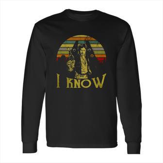 Star Wars Harrison Ford I Know Long Sleeve T-Shirt | Favorety UK