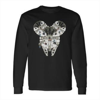 Star Wars Mousenium Falcon Long Sleeve T-Shirt | Favorety AU