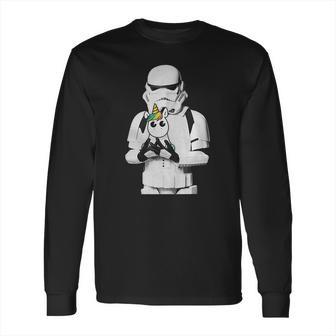 Star Wars Stormtrooper And Unicorn Shirt Long Sleeve T-Shirt | Favorety CA