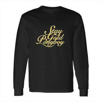 Stay Gold Ponyboy Graphic Long Sleeve T-Shirt | Favorety UK