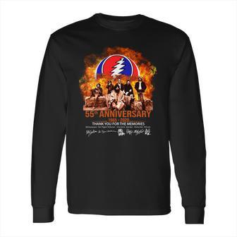 Steal Your Face 55Th Anniversary 1965-2020 Signatures Shirt Long Sleeve T-Shirt | Favorety CA