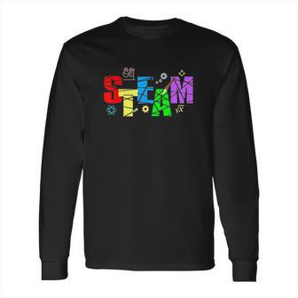 Steam And Art Stem Creativity Maker Long Sleeve T-Shirt | Favorety