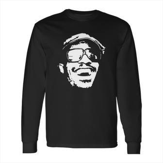 Stencil Stevie Wonder Long Sleeve T-Shirt | Favorety CA