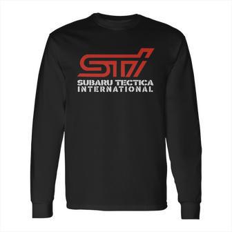 Sti Subaru Tecnica International Hoodie Long Sleeve T-Shirt | Favorety