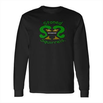 Stoned Squirrels Logo Long Sleeve T-Shirt | Favorety CA