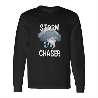 Storm Chaser Boys Storm Hunter Tornado Gift Long Sleeve T-Shirt | Favorety DE