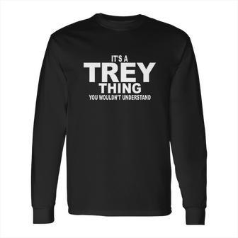 Stuff With Attitude Trey Thing Black Long Sleeve T-Shirt | Favorety UK