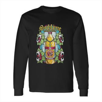 Sublime 40 Oz Bottle Slim Fit Long Sleeve T-Shirt | Favorety DE