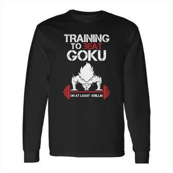 Super Saiyan Goku Training Gym T Shirt T-Shirt Long Sleeve T-Shirt | Favorety UK