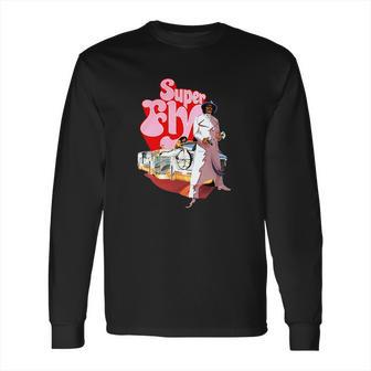 Superfly Retro Design Long Sleeve T-Shirt | Favorety AU