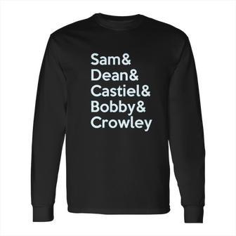 Supernatural Cast Long Sleeve T-Shirt | Favorety CA