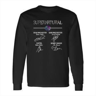 Supernatural Dean Winchester And Sam Winchester Long Sleeve T-Shirt | Favorety AU