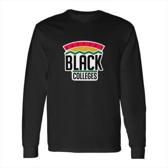 Support Black Colleges Hoodie Mocha Long Sleeve T-Shirt | Favorety AU