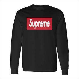 Supreme Clothing Top T-Shirt Long Sleeve T-Shirt | Favorety