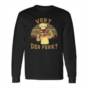 Swedish-Chef Vert-Der-Ferk Vintage Long Sleeve T-Shirt | Favorety DE