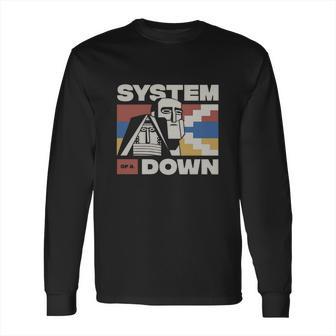 System Of A Down Vinyl Long Sleeve T-Shirt | Favorety