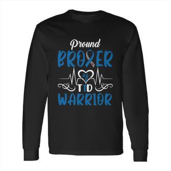 T1d Proud Brother Diabetes Awareness Type 1 Insulin Pancreas Gift Long Sleeve T-Shirt | Favorety UK