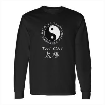 Tai Chi Chuan Chinese Long Sleeve T-Shirt | Favorety UK