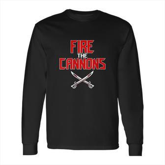 Tampa Bay Football Fire The Cannons Touchdown Long Sleeve T-Shirt | Favorety CA