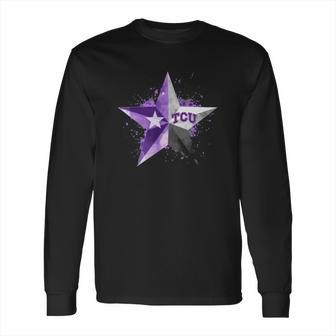 Tcu Horned Frogs Star Long Sleeve T-Shirt | Favorety CA