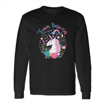 Team Unicorn Magical Unicorn Long Sleeve T-Shirt | Favorety