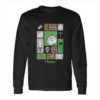 Terraria Icon Puzzle Long Sleeve T-Shirt | Favorety CA