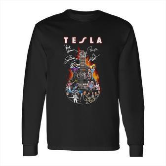 Tesla Guitar Long Sleeve T-Shirt | Favorety UK