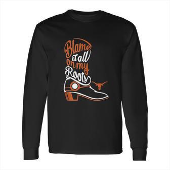 Texas Longhorns Living Roots Long Sleeve T-Shirt | Favorety