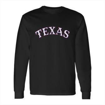 Texas Vintage Classic Logo Long Sleeve T-Shirt | Favorety