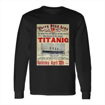 Titanic Sinking Titanic Gift Long Sleeve T-Shirt | Favorety DE