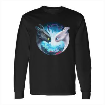 Toothless And Light Fury Long Sleeve T-Shirt | Favorety