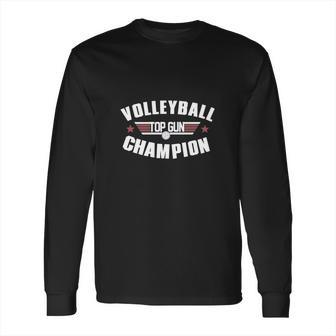 Top Gun Volleyball Long Sleeve T-Shirt | Favorety AU