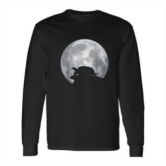 Tortoise Lover Under Moonlight Long Sleeve T-Shirt | Favorety CA