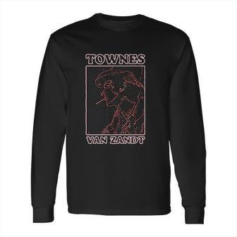 Townes Van Zandt Simple Wild Long Sleeve T-Shirt | Favorety UK