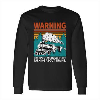 Trainspotting Inspired Trainspotter Related Train Watching D Gift Long Sleeve T-Shirt | Favorety