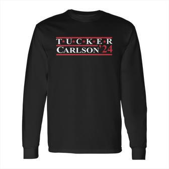 Tucker Carlson 2024 Long Sleeve T-Shirt | Favorety UK