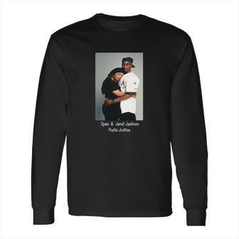 Tupac 2Pac & Janet Jackson Poetic Justice Long Sleeve T-Shirt | Favorety CA