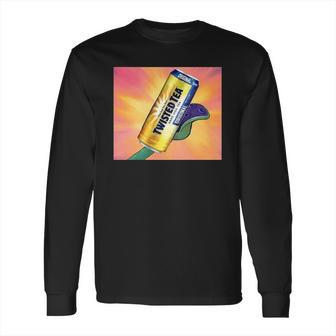 Twisted Tea Funny Cartoon Long Sleeve T-Shirt | Favorety CA