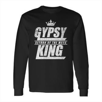 Tyson Fury Gypsy King District Logo Long Sleeve T-Shirt | Favorety CA