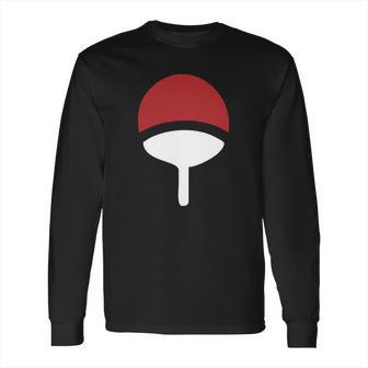 Uchiha Clan Symbol Crest Anime Itachi Sasuke Naruto Cosplay Gift Tee Long Sleeve T-Shirt | Favorety