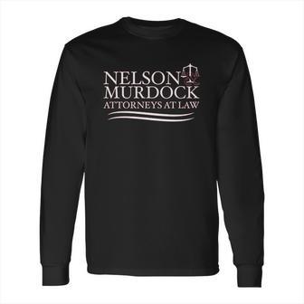 Ugp Campus Apparel Nelson & Murdock Attorneys At Law Long Sleeve T-Shirt | Favorety UK